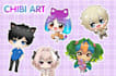 create cute chibi anime character for you