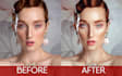 do professional high end photo retouching