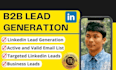 do b2b lead generation targeted linkedin lead generation