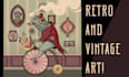 draw in a vintage cartoon style