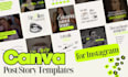 design your custom instagram canva templates