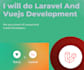 develop custom PHP laravel web applications and apis