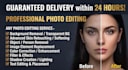 do professional photo editing within 24 hours