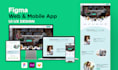 do website ui ux design, figma website design and ui ux design