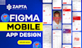 do mobile app design, app design, figma app design