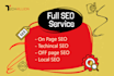 do full on page off page technical seo of your website