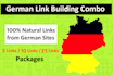 do german link building combo package