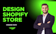 create shopify website, shopify store or dropshipping and ecommerce store