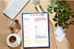 create planner that is uniquely stylized and minimalist