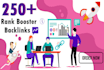 do 250 high authority rank booster backlinks