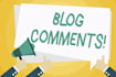 comment on your blog post