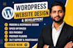be your wordpress developer, website designer, and migrate wordpress website