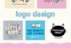 design you a simple and cute logo