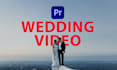 do professional wedding video editing