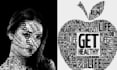 design typography word art, word cloud in any required shape