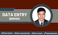 do data entry, data collection, data mining, web research