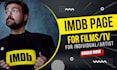 create new imdb page