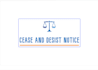 draft cease and desist , demand letter or dmca notice