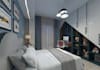 design room for a boy