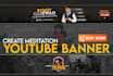 create youtube banner, channel art