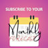 make a monthly forecast for love, career and finances