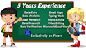 data entry, typing work, handwritten, data entry