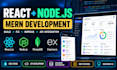 fix react nodejs express mongodb bugs and apis