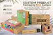 create craft box, kraft box, packaging box design for amazon