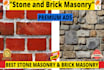 do stone masonry and brick masonry promo video