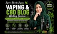 be your cbd, thc, marijuana, and vape SEO blog post writer