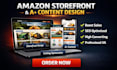 do amazon storefront design, amazon ebc design, amazon storefront