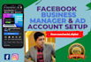 create facebook business  manager and ad account