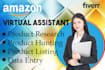 be your virtual assistant on amazon