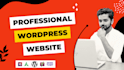 create wordpress business website, portfolio website, blogs