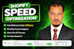 be shopify expert for shopify speed optimization, shopify website speed