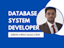 develop a web database management system, or a software