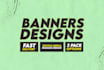 do unique and professional banner ad design