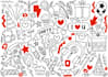 create attractive doodle art, line art, illustrations