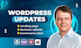 update and customize your wordpress website