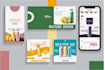 design unique and modern social media posts