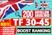 create high tf trust flow uk seo backlinks