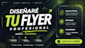 design your flyer, leaflet, poster, advertisement
