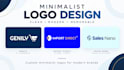 design a clean minimalist logo for your brand