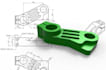 2d and 3d drawing for mechanical components