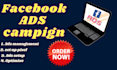 create and manage facebook ads on a monthly basis