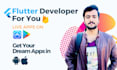 do flutter app development, flutter developer android ios mobile app development