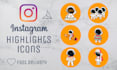 create instagram highlights cover icons in 24h