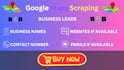 scrape google maps for lead generation and b2b data insights