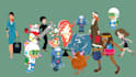 create 2d design and animate character for game