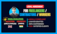 write agreement for your contractor, sales agent, freelancer